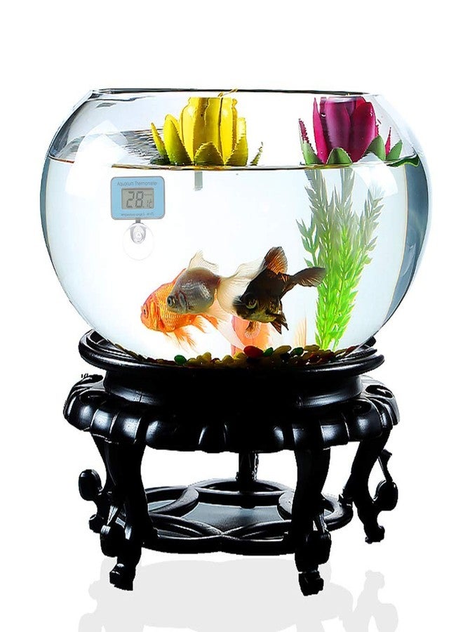 TAIYO PLUSS DISCOVERY® Aquarium Digital Thermometer, Size:(4.7X5.5 cm) (LXH) Digital LCD Aquarium Thermometer with Suction Cup Waterproof Mini Indoor Fish Tank Thermometer - Image 3